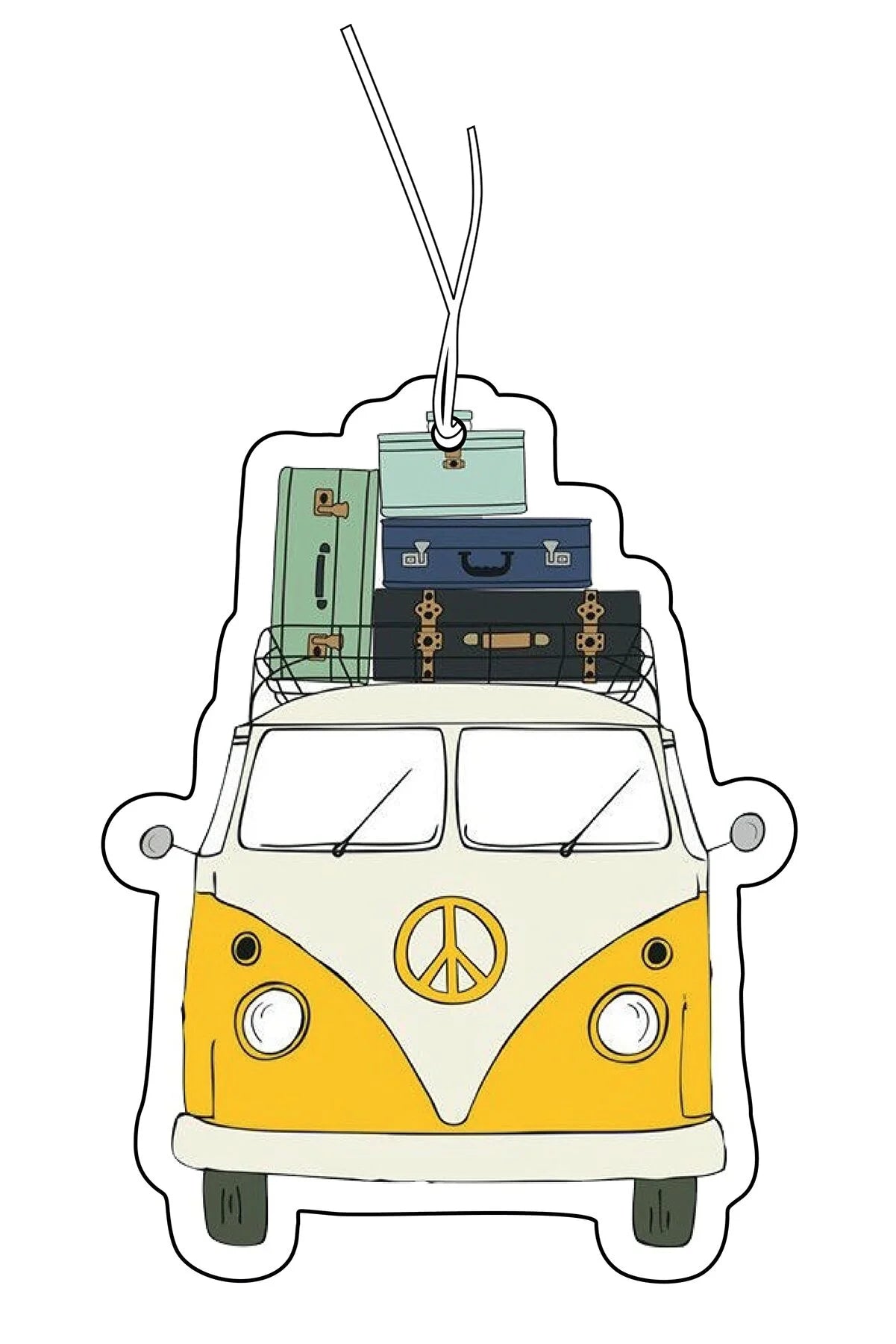 Hippi VW Bus Holiday Duftbaum/Lufterfrischer