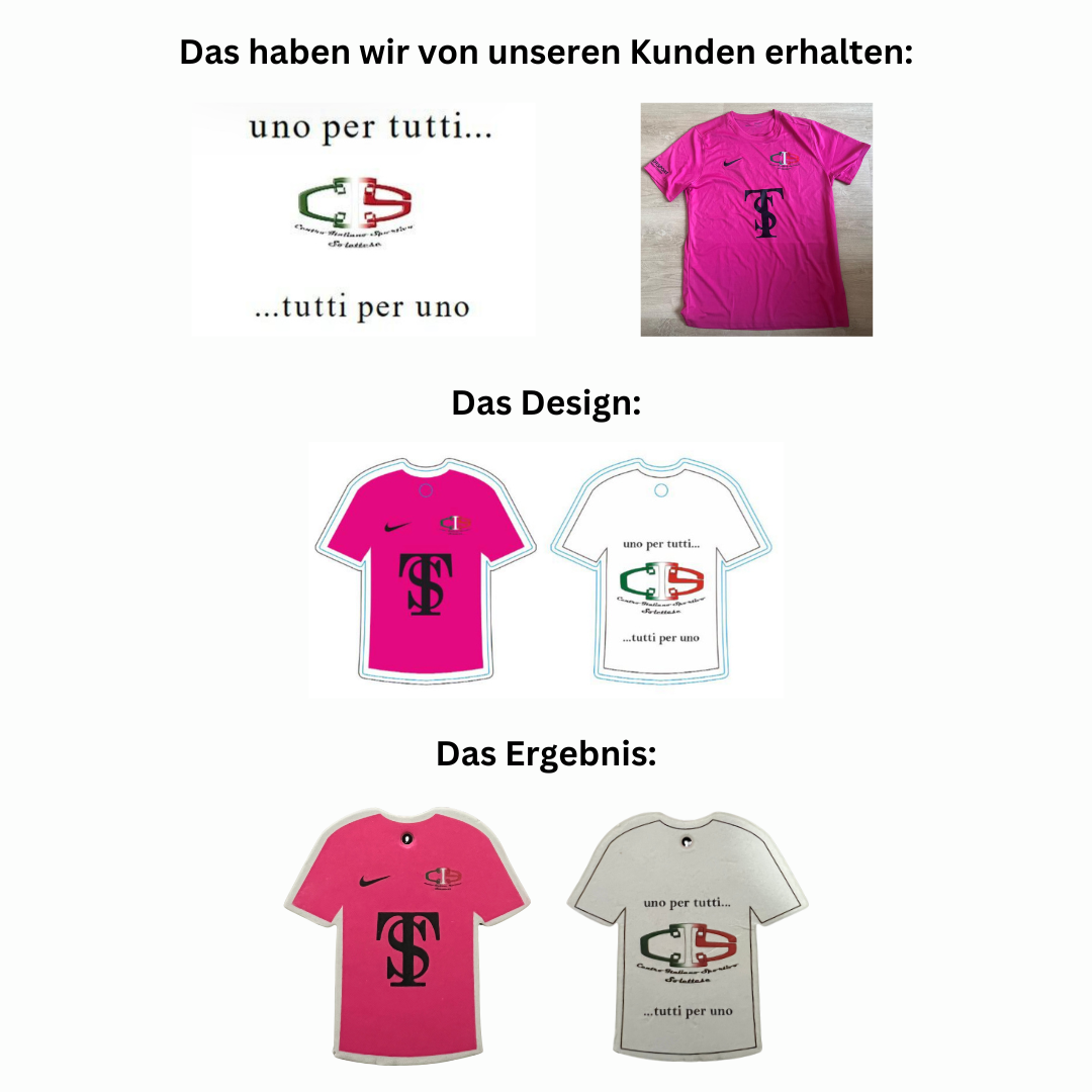 Premium Personalisierte Duftbäume / Lufterfrischer mit Ihrem Logo bedrucken (Früchte & Obst Duft)