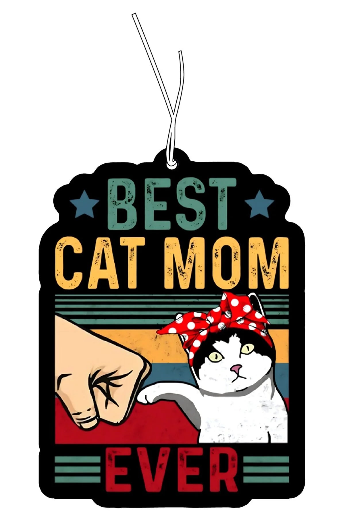 Best Cat Mom ever Duftbaum/Lufterfrischer