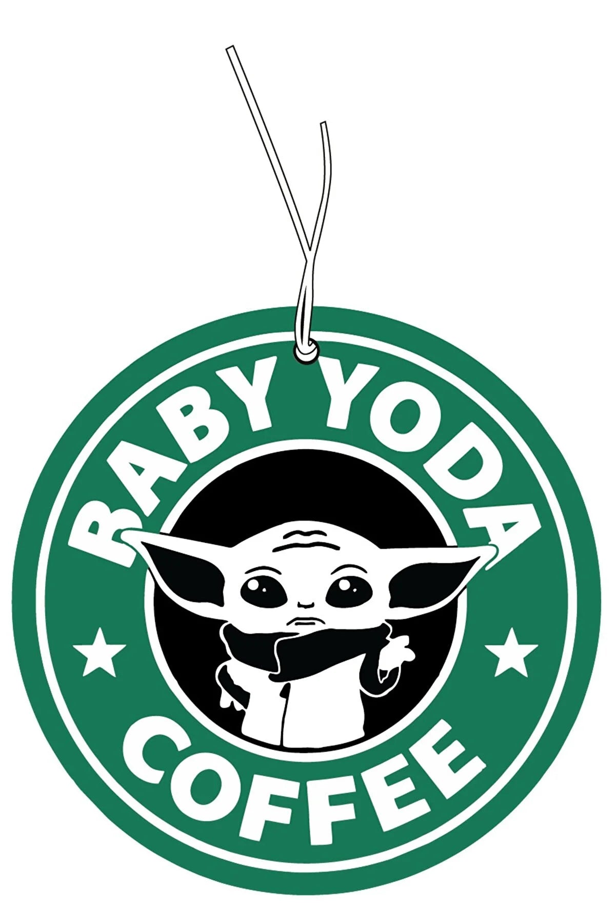 Baby Yoda Coffee Duftbaum/Lufterfrischer