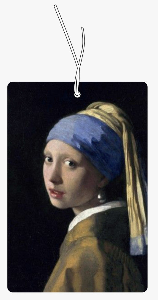 Das Mädchen mit dem Perlenohrring von Jan Vermeer als Duftbaum / Lufterfrischer