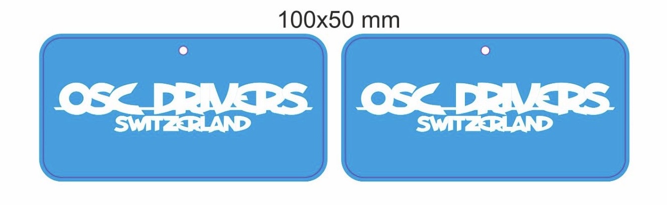 Personalisierte Duftbäume / Lufterfrischer mit Ihrem Logo bedrucken (Früchte & Obst Duft)